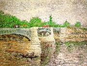 Vincent Van Gogh The Seine with the Pont de la Grand Jatte oil painting picture wholesale